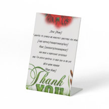 "Heartfelt Thanks and Appreciation"