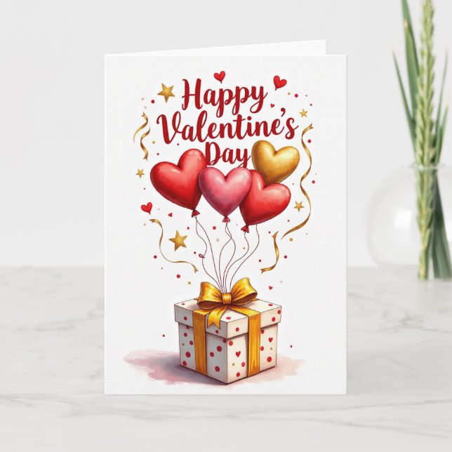 Heartfelt Valentines Gift Card (Front)