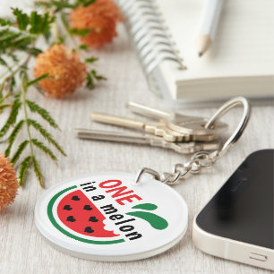 Heartfelt Watermelon ONE in a Melon Keychain