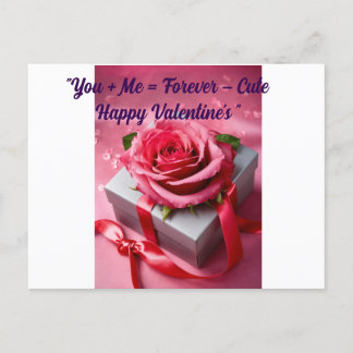 "Heartfelt Wishes – The Perfect Valentine’s Card" Postcard