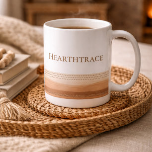 Hearth Stitch Lines Classic Mug, 11 oz Coffee Mug