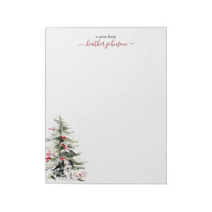Hearthlight Notes Winter Cozy Dog Personalized