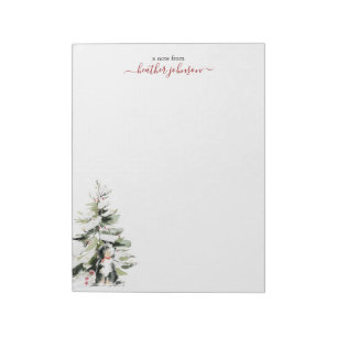 Hearthlight Notes Winter Cozy Dog Personalized