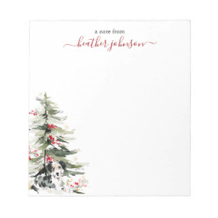 Hearthlight Notes Winter Cozy Dog Personalized