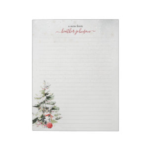 Hearthlight Notes Winter Cozy Kitten Personalized
