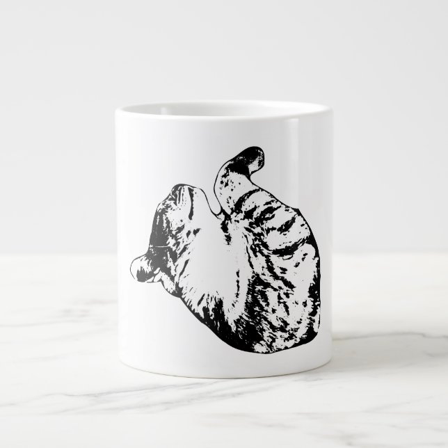 Hearthside Catnap Large Coffee Mug (Front)
