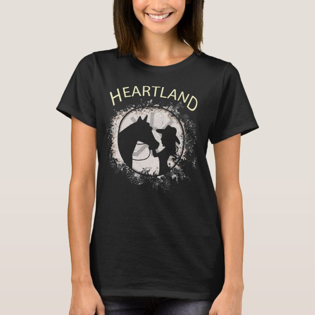 heartland, bleached, ranch T-Shirt (Front)