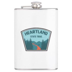 Heartland State Trail Hip Flask