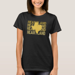 Heartland Texas State Pride TX Rodeo Retro Vintage T-Shirt