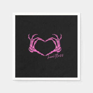 Heartless Skeleton Hands Classic Design Napkin