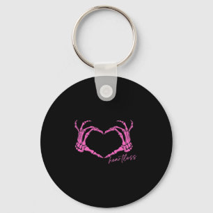 Heartless Skeleton Hands Classic Keychain