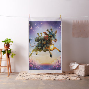 Heartlight Voyager of the Moonlit Skies Fabric