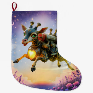 Heartlight Voyager of the Moonlit Skies.  Large Christmas Stocking