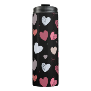 Hearts 2 thermal tumbler