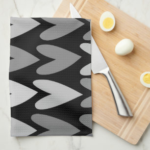 Hearts 4 kitchen towel