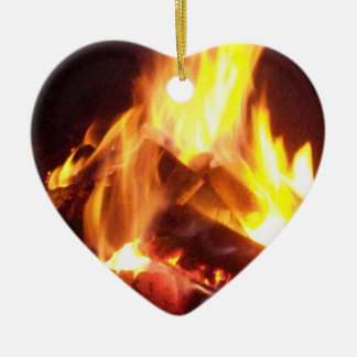Hearts Afire Christmas Ornament