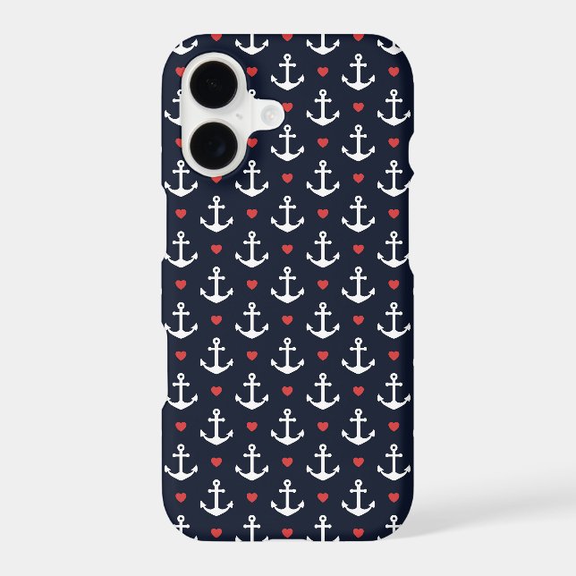 Hearts And Anchors Pattern (Back)