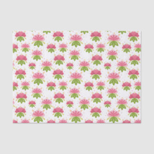 Hearts And Flowers Tissue Paper