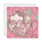 Hearts and Love Birthday Invitation