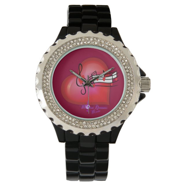 Hearts and Music Watch (Front)