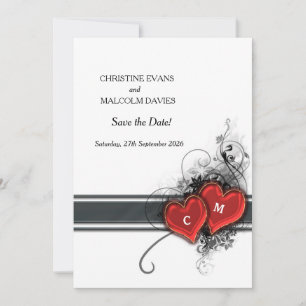 Hearts and Scrolls Save The Date