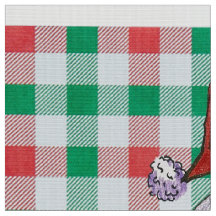 Hearts and Snowman Friends Fabric