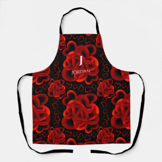 Hearts Aplenty Pattern Apron