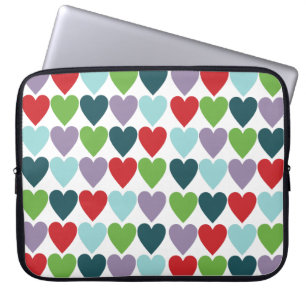 Hearts are given laptop sleeve