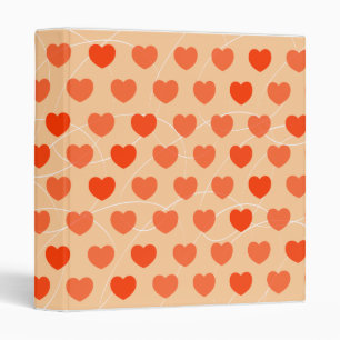 Hearts background, binder
