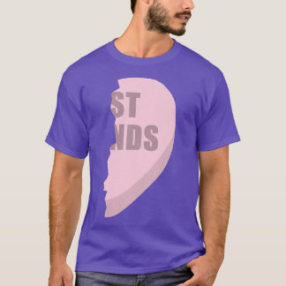 Hearts Best Friend T s  Matching Bff Outfits Tees 
