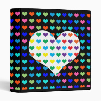 Hearts Binder Black