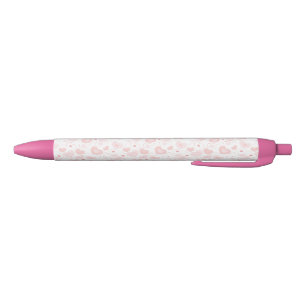Hearts Blue Ink Pen