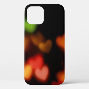 Hearts bokeh photography iPhone 12 case
