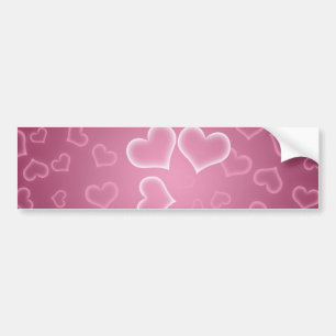 Hearts Bumper Sticker