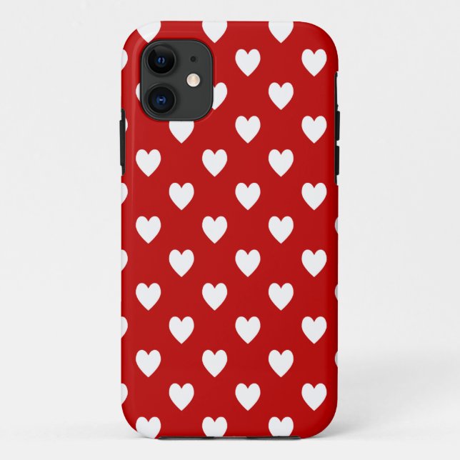 Hearts Case-Mate iPhone Case (Back)