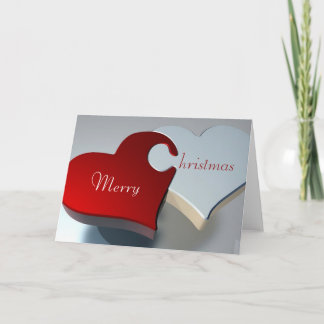 Hearts Christmas Card