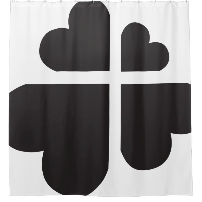 hearts cross - black (Front)