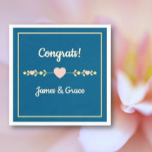 Hearts! Custom Engagement party 