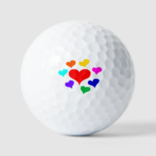 Hearts Custom Value Golf Ball