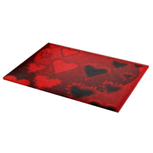Hearts Cutting Board