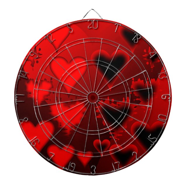 Hearts Dartboard (Front)