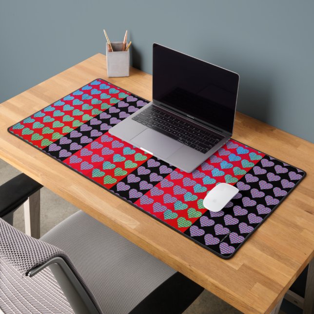 Hearts Desk Mat (Office 2)
