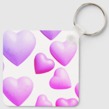 Hearts Filled With True Love White Background