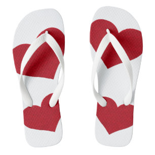 "Hearts" Flip flops