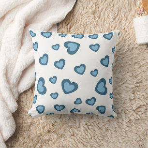 HEARTS FOR GIRLFRIEND, BOYFRIEND, HUSBAND, WIFE, THROW PILLOW