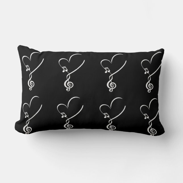 ****HEARTS GALORE**** WITH YELLOW BACK LUMBAR PILLOW (Front)