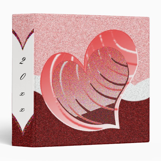 Hearts & Glitter - Binder (Front/Spine)