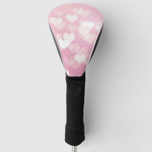 Hearts Golf Head Cover