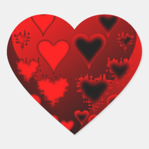Hearts Heart Sticker