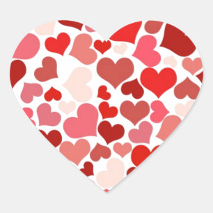 Hearts Heart Sticker
